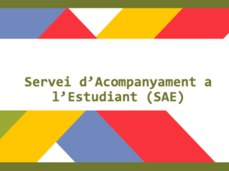 Servei d’acompanyament a l’estudiant (SAE)