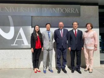 L’Institut Confuci de Barcelona i la Universitat d’Andorra renoven l’acord de cooperació